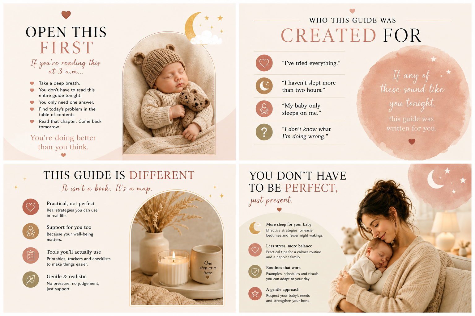 Inside the guide: open this first, who this guide was created for, what makes it different, and why you don't have to be perfect